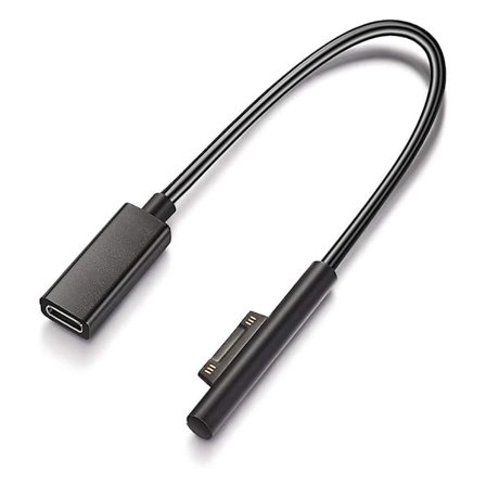 Surface Connect - USB-C latauskaapeli yhteensopiva Surface Pro7 Go2 Pro6 5/4/3 Laptop1/2/3 & Su:n kanssa