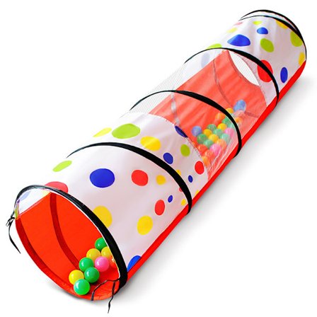 Baby Legetunnel, Pop Up Krybetunnel Legetelt, Baby