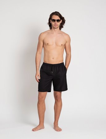 The Resort Co. Resort Board Shorts Black - Black - L 43 cm