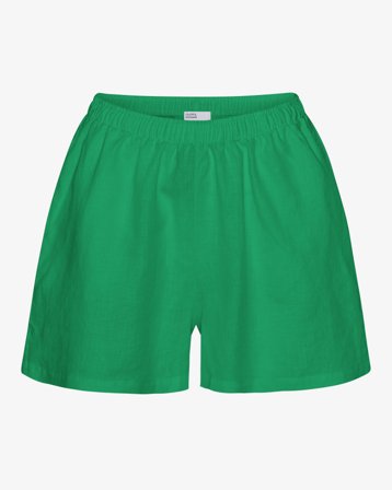 Linen Shorts - Kelly Green XS