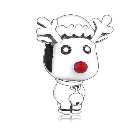 Charm armband ren jul silver näsa present