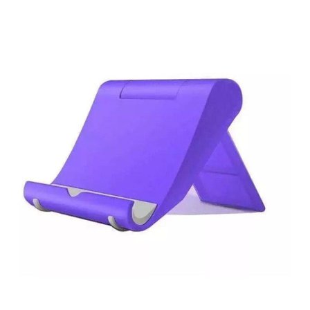 Justerbart telefon-/nettbrettstativ for iPhone iPad, bærbar mobilholder