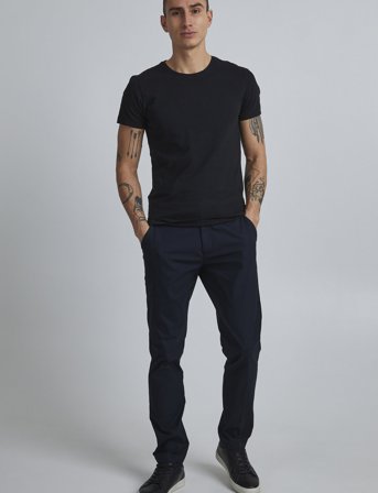 Casual Friday Cfdavide Crew Neck Tee - Black - L