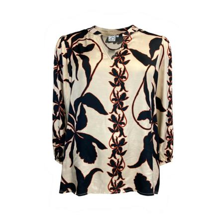 2-biz - Blusar - Beige - Dam - Storlek: L, Dam, Storlek: L