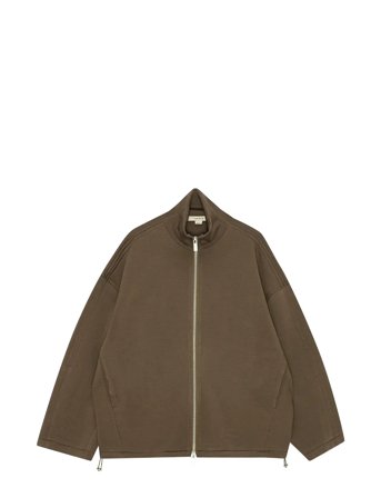 REMAIN Birger Christensen Soft Zipped Jacket - Brown - 40