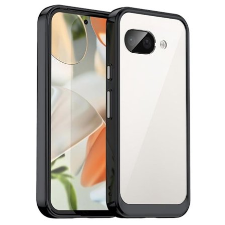 Google Pixel 9a Case in Acrylic - Transparent/Black