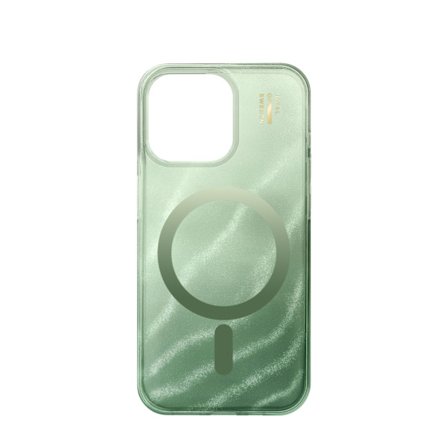Clear Case MagSafe iPhone 15 Pro Max Sage Green