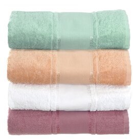 Badehåndkle 70 x 140 cm Aprikos - Duftin