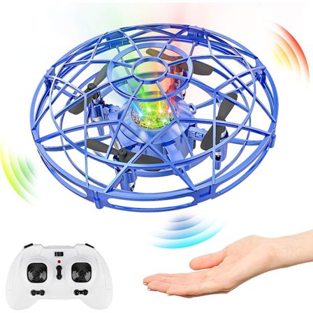 Mini UFO Drone Barns Flygleksak RC Quadcopter Fjärrkontroll Flygplan Drone Helikopter Radiokontroll RC Flygande Toy Spel Utomhus Inomhus Födelsedag