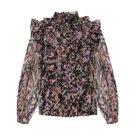 Notes Du Nord Bluse Sort, Dame