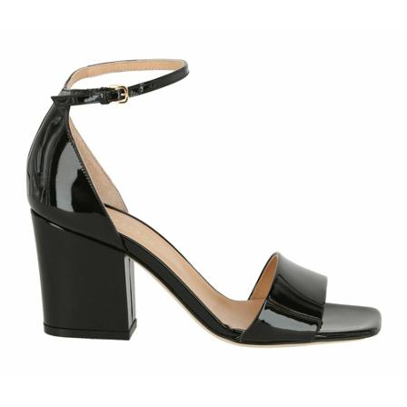 Sergio Rossi, Virginia High Heel Sandals Czarny, Kobieta, Rozmiar: 36 EU