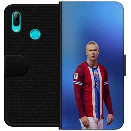 Kompatibelt Lommeboketui til Huawei P smart 2019 Erling Haaland Manchester City Norge fotball angriper toppspiller utrolig målproduksjon kraftig rask