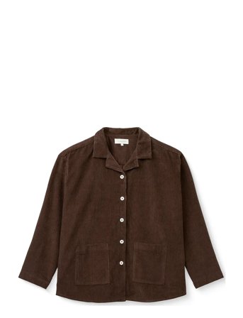 STUDIO FEDER Silja Shirt - Corduroy - Brown - S
