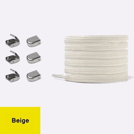 Slittåliga Sneaker Elastiska Skosnören