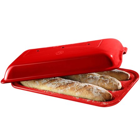 Emile Henry Baguetteform, punainen