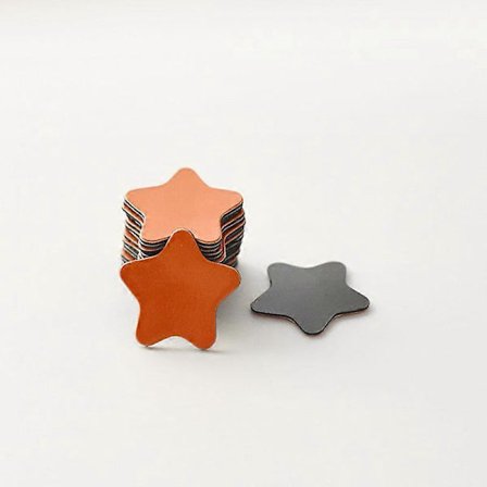 20 stk. stjerneformede magnetiske tavleklistremerker kjøleskapsmagneter barnemagneter