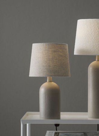 Riley bordlampe H28 - beige
