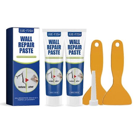 1-3 sæt vægreparationspasta, hvid vægreparationsgips til hjemmet til at dække skimmelflekker og renovering
