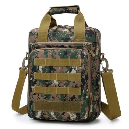 Miesten naiset Fanny Pack -vyötärölaukku vedenpitävä Crossbody monitoiminen taktinen suuri kapasiteetti Trendikäs kannettava tietokone Jungle Digital 