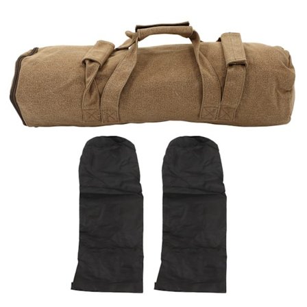 Justerbar Vikt Sandpåse för Träning Bärbar Canvas Sandpåse med Handtag för Styrketräning Khaki
