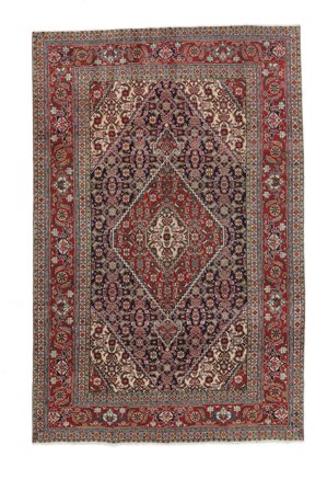 Medallion Tabriz Rug 198X301 Wool