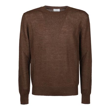 Ballantyne, Round-neck Knitwear Bruin, Heren, Maat:L