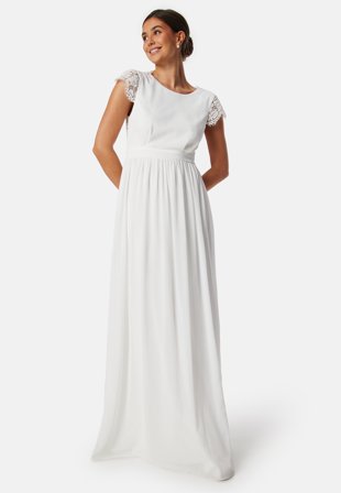 Bubbleroom Occasion Camellia Wedding Gown White Klær