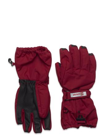 Lwatlin 700 - Gloves W/Mem. Accessories Gloves & Mittens Gloves Burgundy Lego Wear