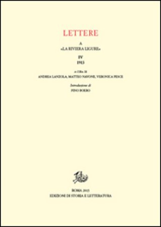 Lettere a «La Riviera Ligure». Vol. 4: 1913