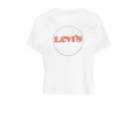 Levi's, T-Shirts Wit, Dames, Maat:M