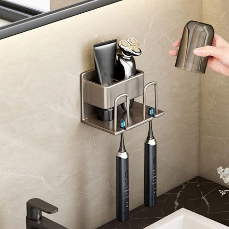 Tandbørsteholdere Cup Organizer GRÅ