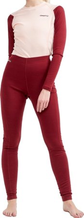 Craft Women's Core Warm Baselayer Set Women base layer set Red M