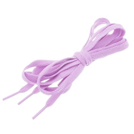 Kengännauhat - Vaaleanvioletti - Litteät [140 cm]