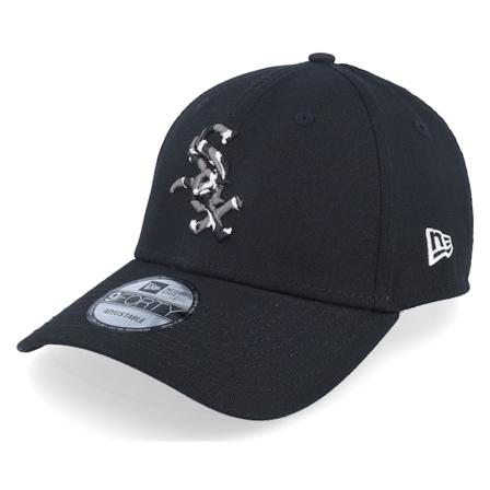 New Era - MLB Schwarz adjustable Cap - Chicago White Sox Seasonal Infill 9FORTY Black/Grey Adjustable @ Hatstore