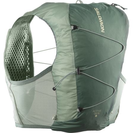 Salomon - Laufrucksäcke Act Skin 8 No Flasks - Laurel Wreath / Lily Pad