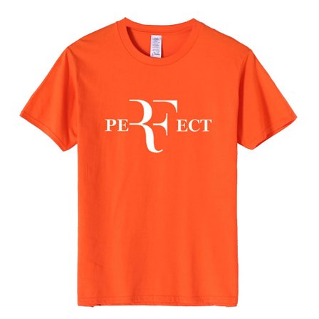 Federer Tennis lyhythihainen puuvillainen pyöreäkaula-aukkoinen T-paita W