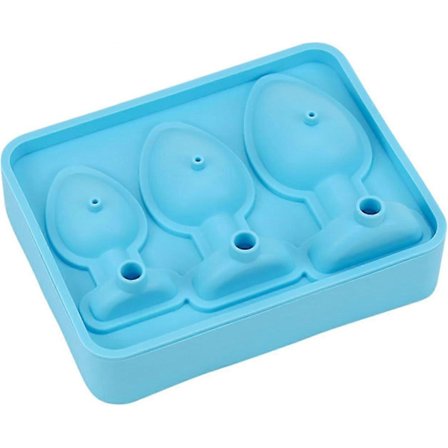 Prank Røvprop Formede Isterningebakker, Sjov Silikoneform til DIY Kage Chokolade Slik