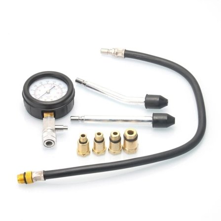 Bensin motor trykk måler tester sett sylinder kompresjon gass motor sett lekkasje diagnoseverktøy