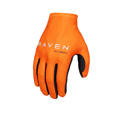 Crosshandschuhe Raven RV-Zero Orange/Dunkel Marineblau XL