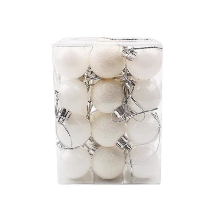 30mm Julgranskulor Julgranspynt Hängande Hemfest Dekoration