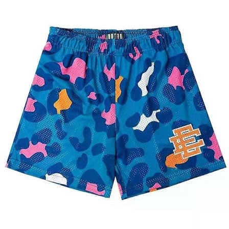 2024 Nye Sommer Eric Emanuel EE Basic Mesh Shorts Klassisk Blomstertrykk Gym Shorts Herre Gym Basketball Sports Badeshorts