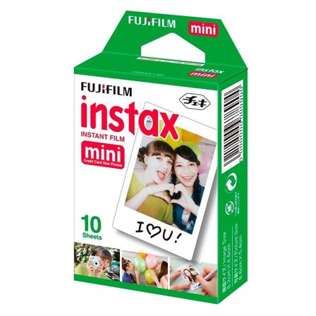 FUJI Instax Mini hurtigvirkende fargefilm - ISO 800 - 10