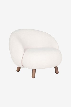 House Nordic - Loungestol Savona - Hvid - Lænestole - Fra Homeroom