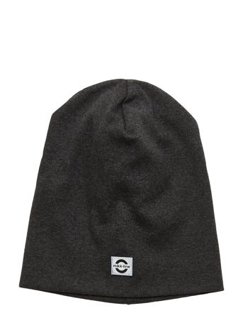 Cotton Hat - Solid Accessories Headwear Hats Beanies Harmaa Mikk-Line