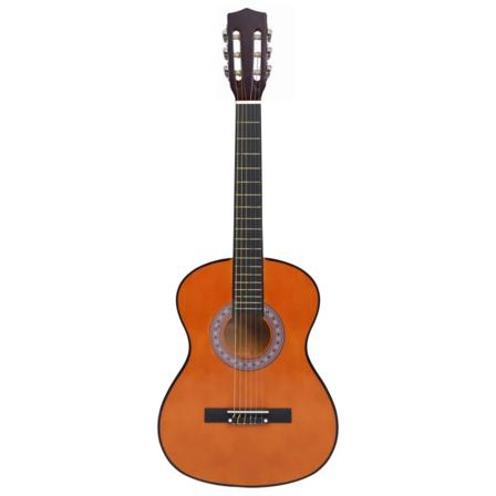 Vidaxl Gitarr För Nybörjare Och Barn Klassisk 3/4 36" Amerikansk Brun
