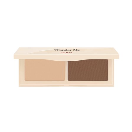 Pupa Wonder Me Natural Sculpt 002 Medium dark skin 8g - Palette viso