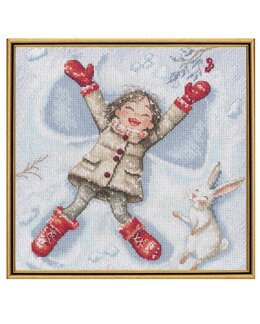 Stickpackung Bild Schneeeengel - RTO