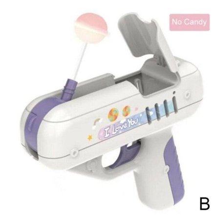 Slik pistol sukker slikkepind pistol sødt legetøj til veninder Lys legetøj slikkepind opbevaring legetøj