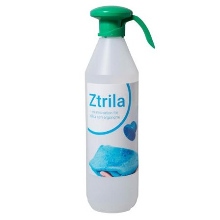Z-WATER Dänkflaska Ztrila grön tom 750ml - Lyreco - Städ och hygien - Städredskap - Sprayflaskor