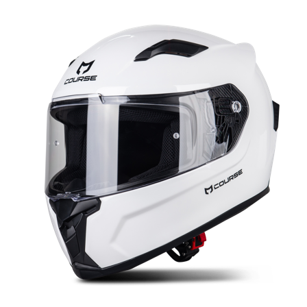 Integralhelm Course Sense Glänzendes Weiß XXL